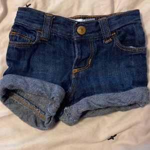 Toddler girls jean shorts